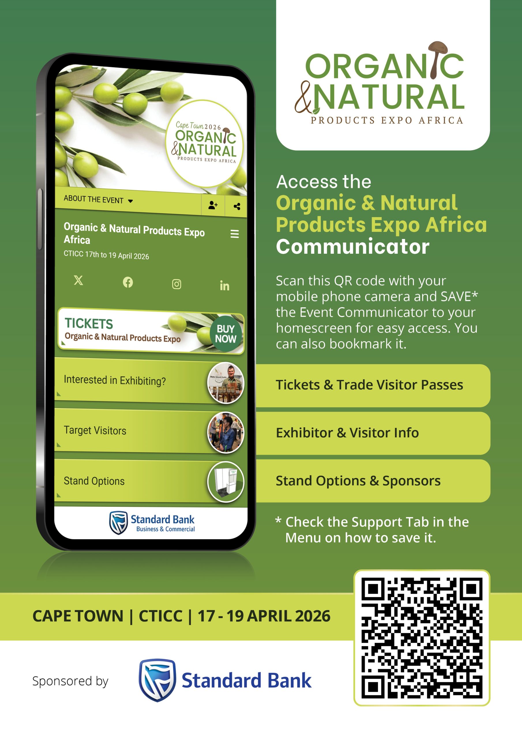 organic expo communicator